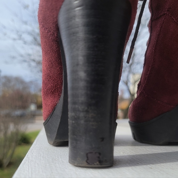 Nine West Abrial Lace Up Bootie - Picture 4 of 10